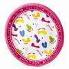 Discount Bachelorette Party Colored Pecker Plates - Discount Supplies